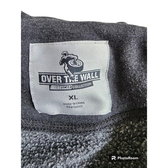 Dale Earnhardt Jr Gray Hoodie XL Embroidered Full Zip 88 Nascar Over The Wall - Picture 9 of 11